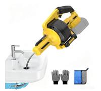 Cordless Drain Auger Compatible with Dewalt 20V Battery (No Battery)