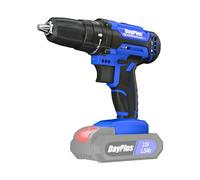 Cordless Drill Driver Kit 21V Electric Power Drill 3/8" Keyless Metal Chuck 45N.m Torque, 0-400/0-1400 RPM Variable Speed, 25+1 Position(Only Body)