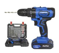Cordless Drill Electric Screwdriver 21V for Home Household DIY Hand Tool Set Kit 18+1 Torque Setting 29pcs Accessories 1500mAh Battery Variable Speed with Magnet Hammer Function