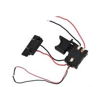 Cordless Drill Trigger Switch 12V 14.4V 18V Lithium Battery Compatible, Speed Control Replacement Part with LED Light, 12A Power Tool Component