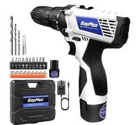 Cordless Drill with 1500mAh Battery, 16.8V Electric Screwdriver Drill Set, 45Nm Electric Power Drill Driver, 18+1 Torque, 2 Speed, LED Light, 23 Accessories, Battery Combi Drill for Home & DIY Project