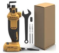 Cordless Drywall Cut Out Tool for DEWALT 18V 20V Batteries, Brushless Drywall Rotary Saw with 20000 25000 30000 3 Variable Speeds for Sheetrock Wood Plastic Cutting (Tool Only)