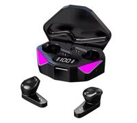 Cordless Earpieces - Buds for Competing | Digital Power Indicator with Glowing Atmosphere Setting, Immediate Response Audio Gear for Smartphones, Tracks, Courts and Fields