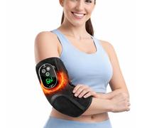 Cordless Elbow Heating Pad for Pain Relief, Arm Heating Pad, Elbow Massager for Tennis Elbow, Repetitive Strain & Muscle Soreness, Wearable Elbow Heat Wrap for Elbow Relief, 5 Heats, 3 Massage