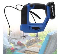 Cordless Electric Bee Shaker With 4-Speed Adjustment Rechargeable Handheld Bee Remover With 2 Batteries For Beehive Frame Shaking,Honey Harvest & Comb Inspection(Blue,110V)