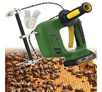 Cordless Electric Beehive Frame Shaking Machine - Portable Electric Bee Hive Shaker,9-Speeds,Clamping Width 25-30mm | Rechargeable Cordless Beekeeper Tool 2BAT