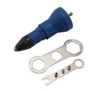 Cordless Electric Blind Rivet Pop Nut Gun Drill Adapter Riveting Insert Tool