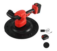 Cordless Electric Concrete Trowel, Wall Smoothing Polishing Machine with 6 Gears, 80-200RPM for Mortar Cement Putty Surface Construction and Plastering