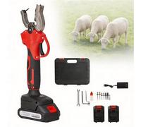 Cordless Electric Ear Tagger Painless Livestock Tagging Tool for Cattle Pigs Sheep Fast Animal Marking Applicator