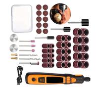 Cordless Electric Engraver Tool Set Includes 54 Attachments Adjustable Speed Portable Design for Jewelry Craft Projects Complete Engraving Tool Set with Accessories