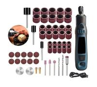Cordless Electric Engraver Tool Set Includes 54 Attachments Adjustable Speed Portable Design for Jewelry Craft Projects High Efficiency Battery Engraver