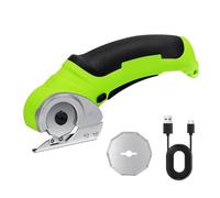 Cordless Electric Fabric Scissors Power Rotary Cutter Cardboard Box Heavy Duty Scissor Rechargeable Sewing Shears Easy To Use