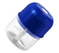 Cordless Electric Food Chopper with Clear Cup, Press Top Garlic Prep Tool, Stainless Steel Assembly, Kitchen Use Electric Garlic Chopper Cordless Food Processor Press Top Control Clear Cup Kitchen