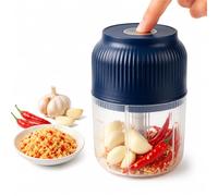 Cordless Electric Garlic Chopper, Mini Food Processor & Chilli Mincer