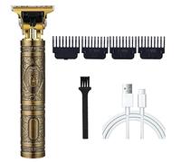 Cordless Electric Hair Rechargeable Trimmer Steel Salon Men Cutting Barber Machine Trimmer for Men