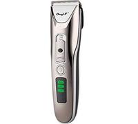 Cordless Electric Hair Trimmer Digital Display Clippers For Men Hair Cuting Blade Low Noise Barber Salon Hair Shavers Cutter 45