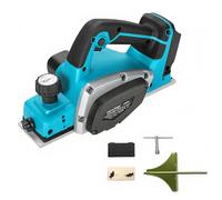 Cordless Electric Hand Planer Compatible with Makita 18V Battery,Tool Only-Brushless Motor,82mm Planing Width, 2mm Chip Depth for Woodworking