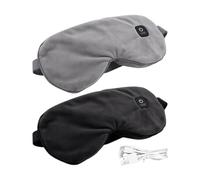 Cordless Electric Heated Eye Másk, Adjustable Heat Way, 1000mah, Warm Eye Compress, Eyes Heating Pad, Smart Safety Features, for Home Office Travel