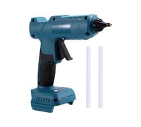 Cordless Electric Hot Melt Glue Tool Rechargeable Anti-Scald Copper Nozzle DIY with Glue Sticks for 20V Battery