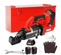 Cordless Electric Hydraulic Rebar Cutter for Construction Projects, Cuts No. 7 Rebar, 4-22mm Diameter, Portable Tool for DIY and Professionals