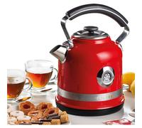 Cordless Electric Kettle, 3000 W, 1.7 Litre, Red, Ariete Moderna 2854R