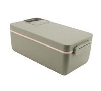 Cordless Electric Lunch Box, Battery Powered Heated Lunch Box, 1L 304 Stainless Steel Container, Warming Time Selectable, HD Display, Portable Food Warmer, No Water Required