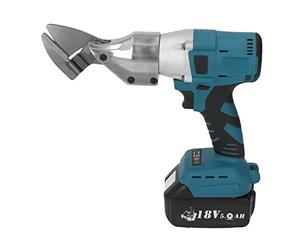 Cordless Electric Metal Scissors Shears, 360° Rotating Head Robust Practical ABS Electric Metal Shear Cutting Tool