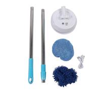 Cordless Electric Mop, Cordless Power Mop with Flexible Head and Telescoping Rod for Floor Window Ceiling Cleaning, Powerful Spinning Mop for Effortless Home Use (Style 2)