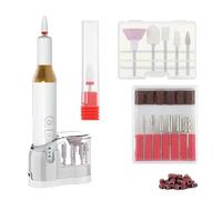 Cordless Electric Nail Drill, Toe Nail File, 3 Speeds Electric Na-il File for Thick Toe Nails Set, Toe Na-il Fi-le Electric N-ail Tools for Various Nail-s and Shapes