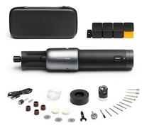 Cordless Electric Nail Grinder and Rotary Tool Set, Multi-Purpose DIY Tool for Pet Grooming, Wood Sanding, LED Light Ring