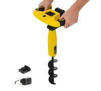 Cordless Electric Post Hole Digger, 350W Earth Auger Hole Digger with 2.0AH Battery, 11.8 x3.1inch Drill Bit, Reverse Function, 550rpm Hole Digging Tools for Drilling Post Hole Digging