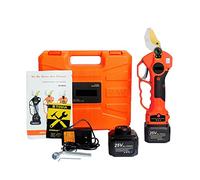 Cordless Electric Pruner for Efficient Pruning, 25V 40mm Cutting Shear for Fruit Trees and Bonsai with 12 Hours Worktime, Precision Trimming Tool