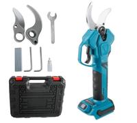 Cordless Electric Pruning Shears for Makita 18V Battery, Portable Brushless Motor Secateurs Max Cut 50mm, LCD Display Electric Scissors for Pruning Trees and Shrubs (NO Battery)