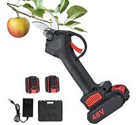 Cordless Electric Pruning Shears Kit, Secateurs Scissors Pruning Shears with 2 Lithium Batteries,30mm Cutting Diameter Tree Cutter for Gardening and Orchard