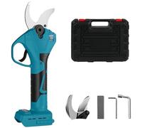Cordless Electric Pruning Shears, LCD Display Electric Scissor Garden Secateurs Pruner for Dewalt 18V Battery, Max 55mm Cutting Diameter Heavy Duty Secateurs (Battery and Charger Not Included)