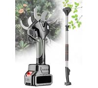 Cordless Electric Pruning Shears with Extendable Rod for Easy Tree Trimming and Garden Care