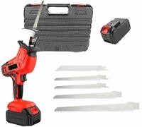 Cordless Electric Reciprocating Saw, Fast Cutting Tool for Meat and Bone, Handheld Low Vibration Design, Ideal for DIY and Professional Use