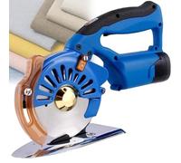 Cordless Electric Rotary Fabric Cutter, 5-Speed Adjustable with Battery Charger, Ideal for Multi-Layer Cloth, Fabric, and Leather Cutting