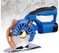 Cordless Electric Rotary Fabric Cutter - Handheld Cutting Machine with Adjustable Speed and 2500mAh Battery for Various Fabrics