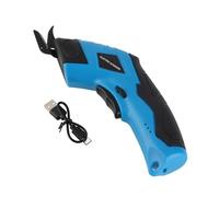 Cordless Electric Scissor, Rechargeable Electric Cardboard Box Cutter, Carpet and Fabric Cutter Handheld Carpet Scissors for Cutting Fabrics, Soft Leather