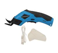 Cordless Electric Scissor, Tungsten Steel Electric Box Cutter, Built in Rechargeable Lithium Battery, for Cutting Cardboard, Leather, Plastic Mats, Carpets, Felt