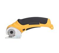 Cordless Electric Scissors, Electric Mini Cutter Tool with Safety Lock, Ergonomic Handle, Automatic Blade Sharpening, for Cardboard Fabrics Carpets