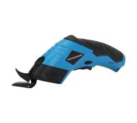 Cordless Electric Scissors, Fabric Cutter Cardboard Cutter with Single Key Operate 10000RPM 3.6V Tungsten Steel Cutter Head Electric Box Cutter for Carpet Cardboard Fabric