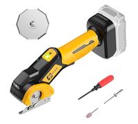 Cordless Electric Scissors Fit for DeWALT 20v Max Battery 20V Cutter Powerful Fabric Scissors For Cardboard Carpet Plastic(Battery not included, Added replacement blade)