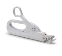 Cordless Electric Scissors Multi-Purpose Fabric Cutting Shears, Battery Operated Handheld Cutter Tool with Right-Angle Limiter for Sewing, Crafting, Clothes, Paper & Cardboard