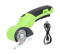 Cordless Electric Scissors with 1500mAh Li Battery, 300 RPM Rotary Cutter for Fabric, Carpet, Soft Leather, Baseboards, and Aluminum Sheets with LED Lighting and Battery Display