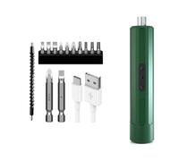 Cordless Electric Screwdriver Set with Bits for Repair and Mounting Small Rechargeable Electric Screw Driver