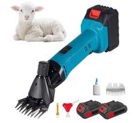Cordless Electric Sheep Shear, Professional Wool Clipper with 6 Adjustable Speeds, High-Performance Shearing Tool for Farm Use