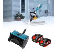 Cordless Electric Snow Shovel, 20V Snow Blower with 12.6in Clearing Width, Adjustable Direction, 1 Battery & Charger, for Road Home Driveway Snow Removal