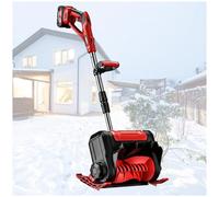 Cordless Electric Snow Shovel, Brushless 12-Inch Width | 7-Inch Depth Snow Blower, Lightweight Snow Thrower Machine, Efficient Snow Removal with Charger and 2 Batteries